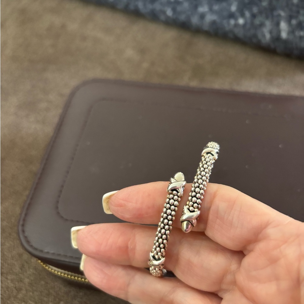 Lagos Silver X Station Versa Bypass Bracelet | 5mm